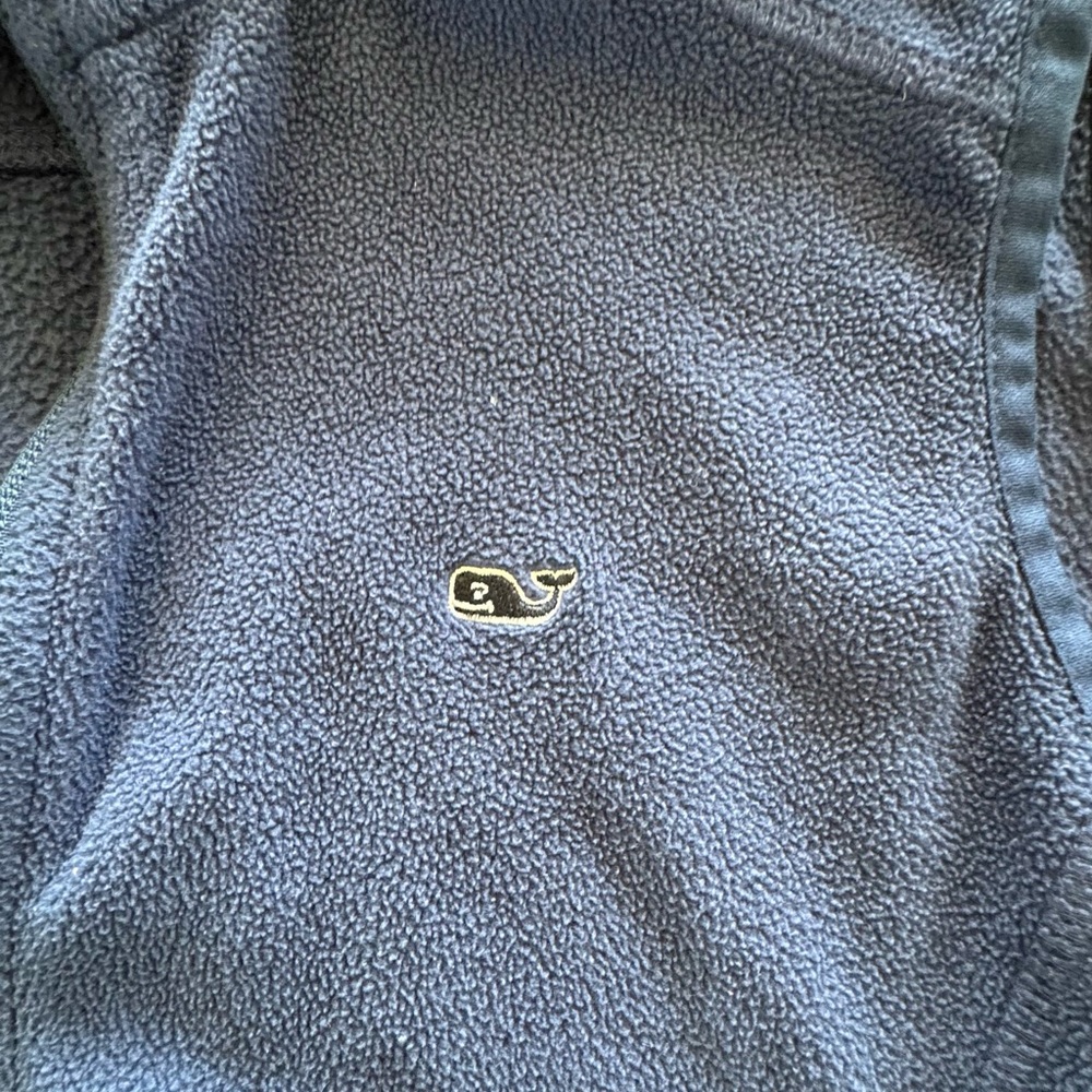 Vineyard vines vest. Used but in still good condition.  Size small. Blue. - Picture 2 of 4